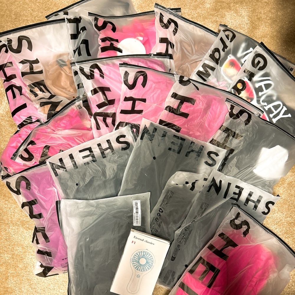 SHEIN Clothing Bundle - Pink and Gray